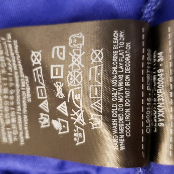 GUESS Periwinkle Blue Asymmetrical Keyhole Back gown XXS - Picture 9 of 9